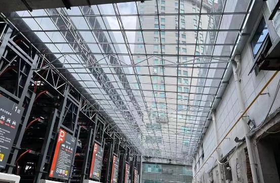 厂房顶棚使用色多多官网下载板的案例？